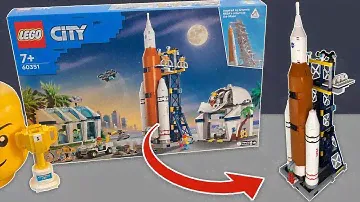 LEGO City Space Rocket Launch Center 60351 Speed Build, Review