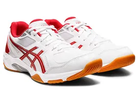 Кроссовки Asics GEL-ROCKET 10, белый 1073a047-100 | white/classic red (lpn23348661)