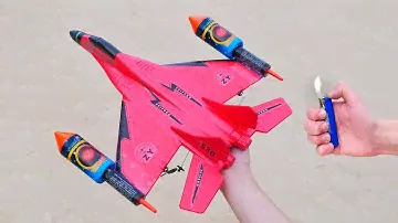 Experiment: Rocket powered Airplane!