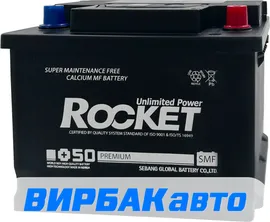 Аккумулятор ROCKET SMF 65L L2 65 Ач 680 А обратная полярность