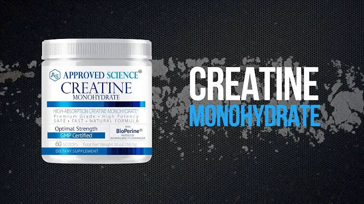 Creatine Monohydrate - Boost Muscle & Brain Health | Approved Science® |  2023 (4K)