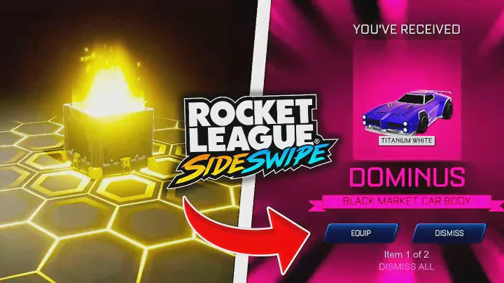 БОЛЬШОЕ ОТКРЫТИЕ КЕЙСОВ РОКЕТ ЛИГА - ROCKET LEAGUE SIDESWIPE