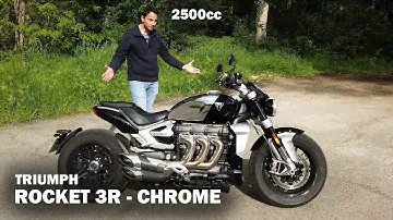 TRIUMPH Rocket 3R - 2500cm3 La Plus grosse cylindrée Moto !
