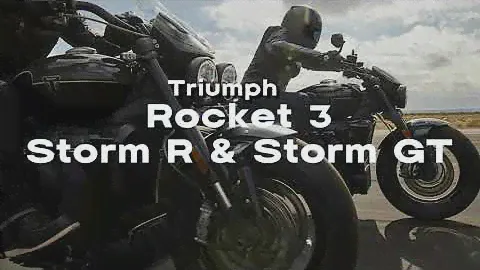 2024 Triumph Rocket 3 Storm R and Storm GT | TM
