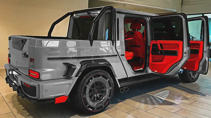 2024 BRABUS P900 Rocket Edition - Самый брутальный пикап мощностью 900 л.с.!