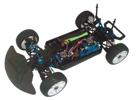 Радиоуправляемая модель On-road Touring Car HSP электро Blue Rocket 3 4WD 2.4GHz 1:8 (LiPo)
