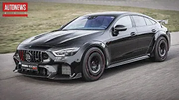 BRABUS ROCKET 900: роскошный 900-сильный лифтбек! За 40 миллионов рублей!